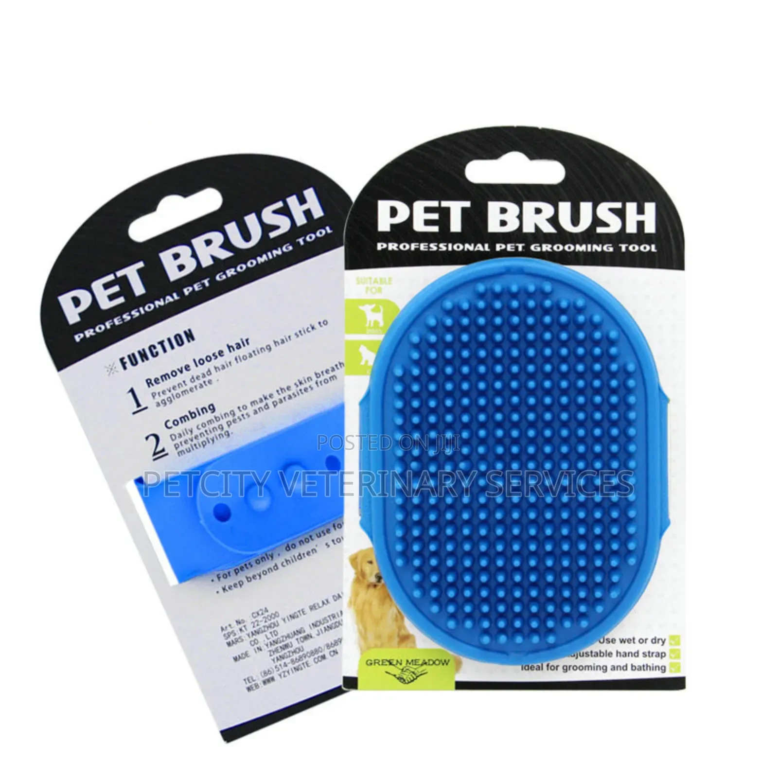 🐾🖐 Pet Palm Brush! 🐶🐱