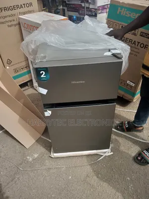 Hisense Small Double Door Fridge 100 Litrs With 2 Years Warranty