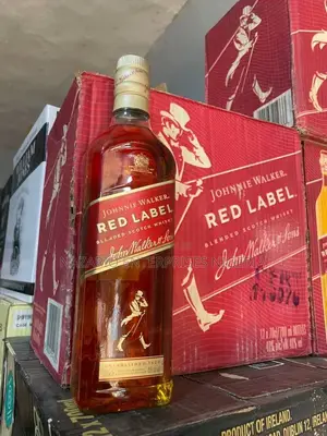 Johnnie Walker Red Label – 750ml by 12 Bottles