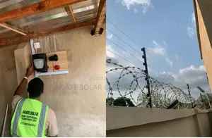 Professional Electric Fence Barbed Wire Installation