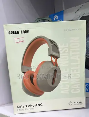 Green Lion Solarecho Anc | Solar Charging | Active Noise Cancellation