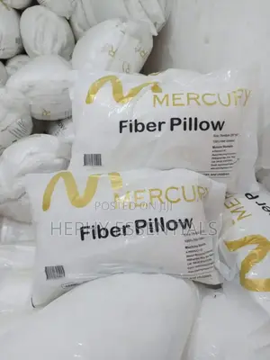 Compressive Quality Fiber Pillows - Soft and Comfortable