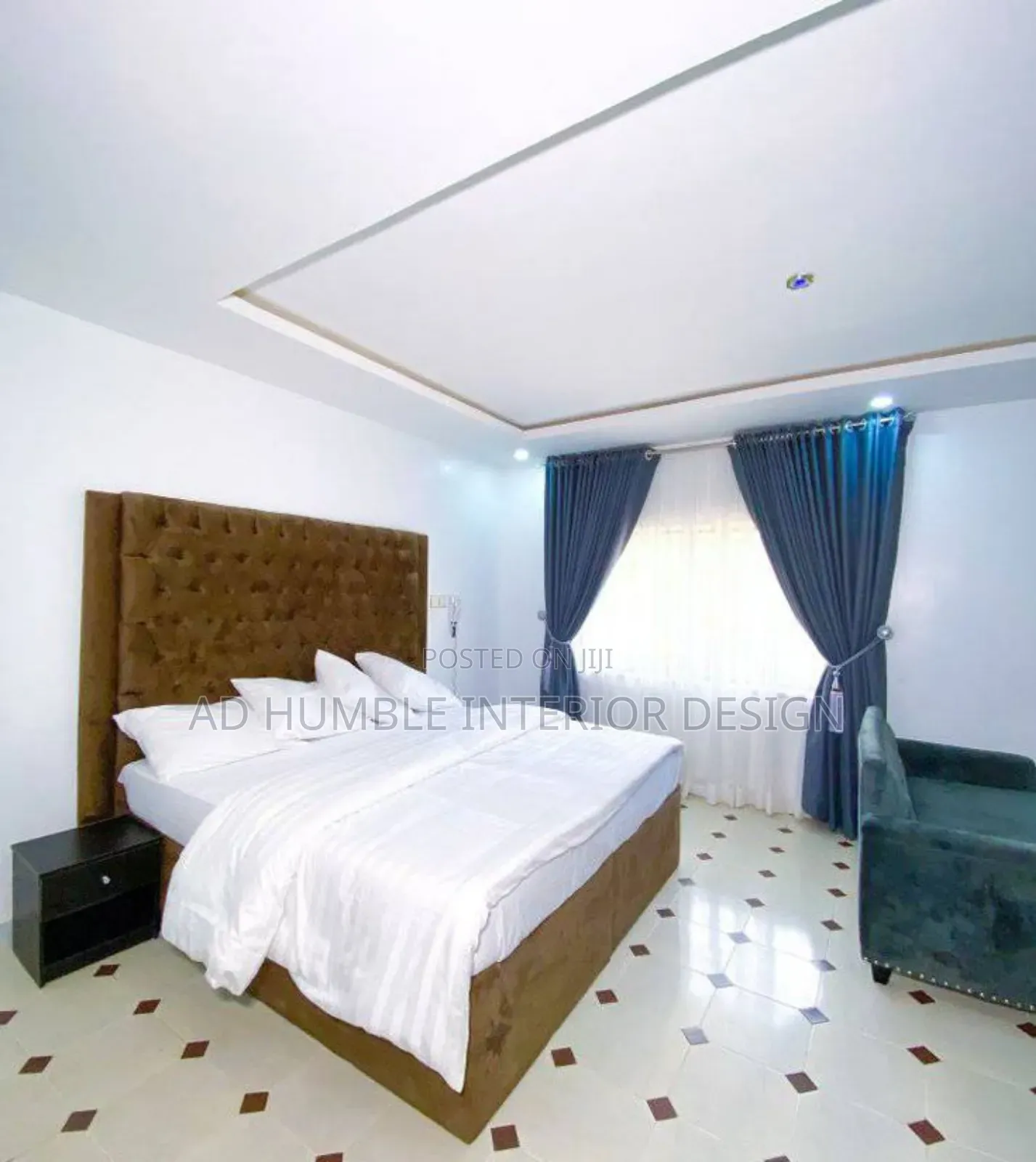 High Back Upholstery Bedframe 6by6