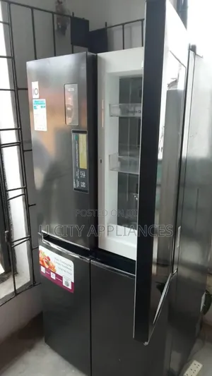 L.G 4 Door Side By Side Refrigerator