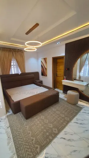 6by6 Brown Colour Padded Bedframe