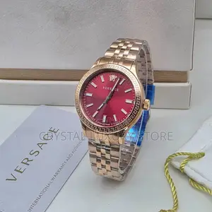 Versace Quality Luxury Men Ladies Wristwatch