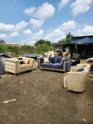Cream Hand Made Sofa Imported Standard