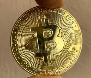 Bitcoin Collectible- Gold Plated Physical Bitcoin