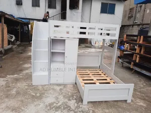 Dobule Bunkbed With Wobrope
