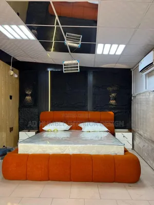 Bubble Bedframe With Bedside Cabinet