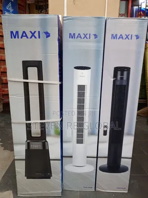 Maxi 40" Tower Fan – White (Fan10-22jr) & Black (Fan10-22jrb)