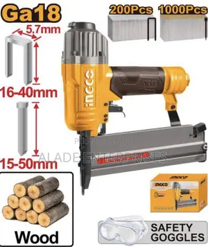 Ingco 2 In 1 Combo Brad Nailer