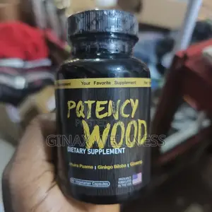 Potency Wood Capsules With Muira Puama, Ginkgo Biloba and Ginseng