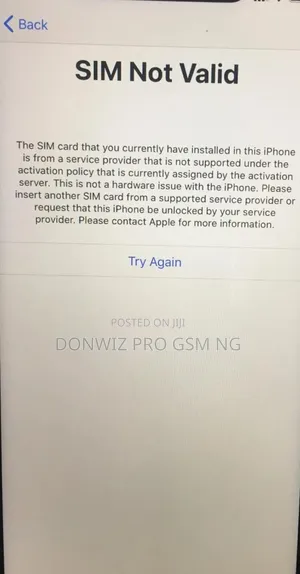 iPhone Carrier Network Unlock Service