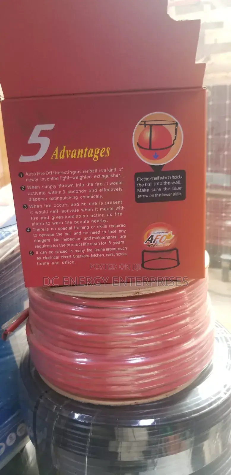 Fireball Extinguisher.