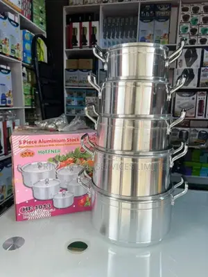 *Hoffner 5pcs Quality Aluminum Pot*
*Sizes of the Pot Set