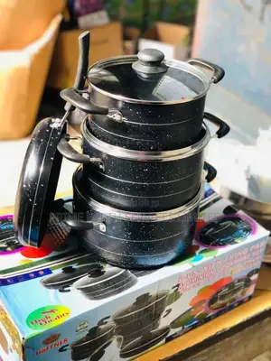*Hoffner 8pcs Non Stick Cookware Set (8050)*
*Sizes of the Pot