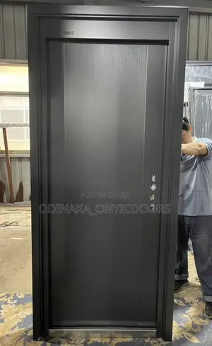 7ft by 3ft German Special Semi Bulletproof Copper Door(Plain Design)