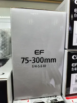 Ef 75-300mm Canon Lens (New)