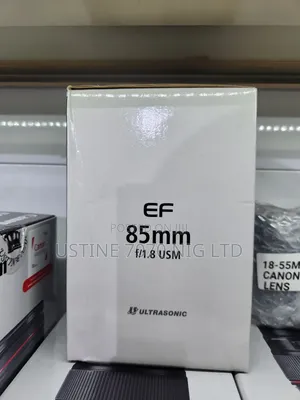 Ef 85mm F1.8 Usm Canon Lens (New)