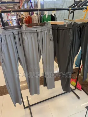 Men's Casual Ice Silk Stretch Gym Pant