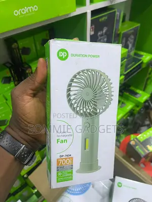 Dp Rechargeable Fan 700mah Portable Fan