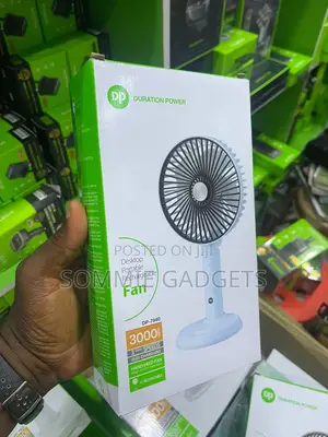 Dp 7640 Rechargeable Fan,3000mah