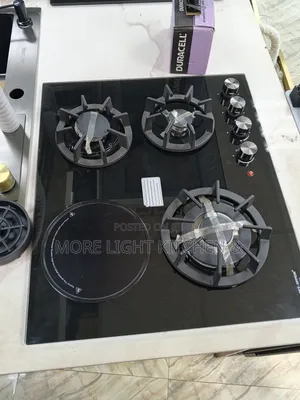 3 Burner and 1 Hot Plate