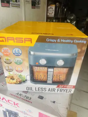 Qasa 6l Oil-Less Air Fryer (Model Qfy-660)