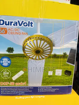 Duravolt 56" Ac/Dc Ceiling Fan