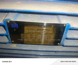 160kw Electric Motor 1480rpm Foot Mountain