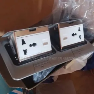 13amps Double Floor Socket With Data Port