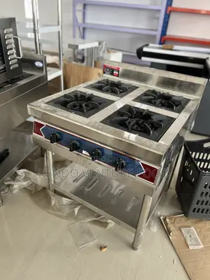 4 Burner Gas Cooker With Under Shelf