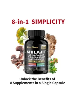 8 in 1 Shilajit Blend Capsules