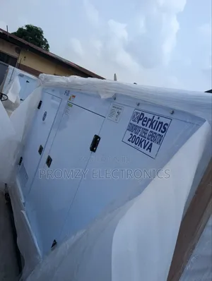 Brand New Perkins Diesel Soundproof Generator Sp200kva 2years Wty