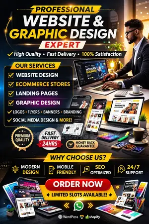 Professional Website Graphic Design Services”
