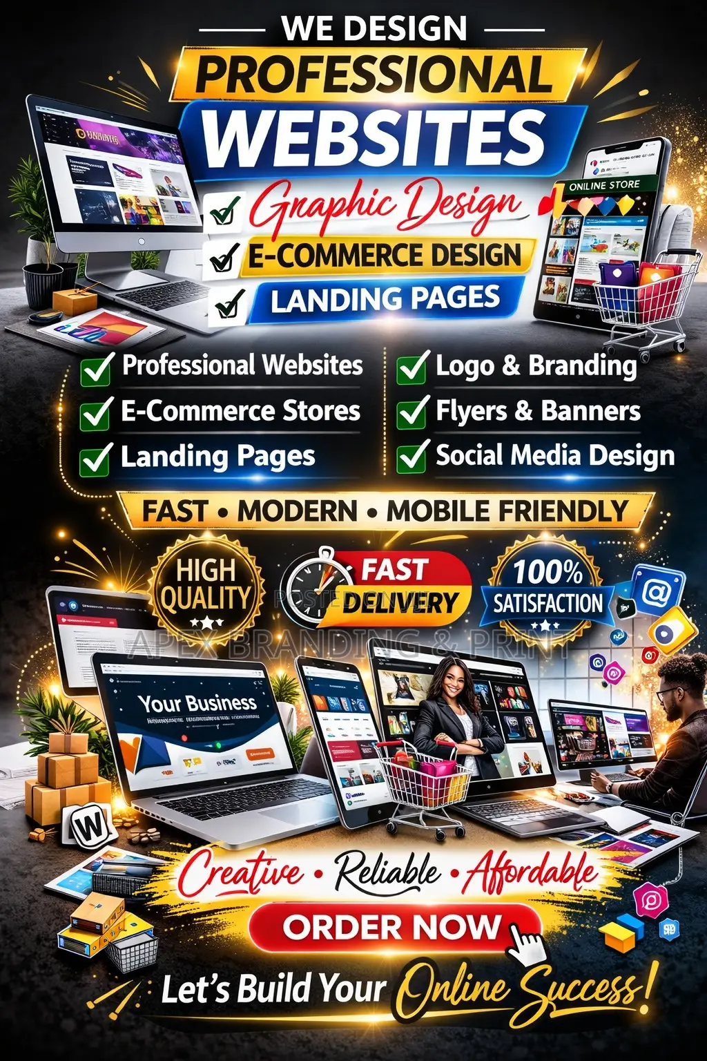 Professional Website Graphic Design Services”