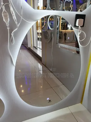 Egg Shape Led Mirror