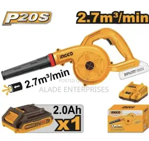 Ingco 20v Cordless Air Blower With Battery and Charger
