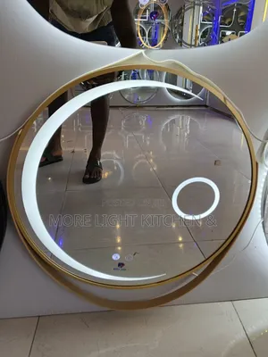 Moon Shape Led Mirror