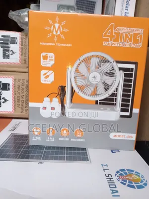 Solar 4 in 1 Mingsheng 806 Model Fan