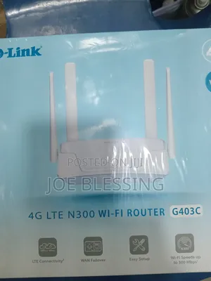 D_link. 4g Lte N300 Wifi Router G403c