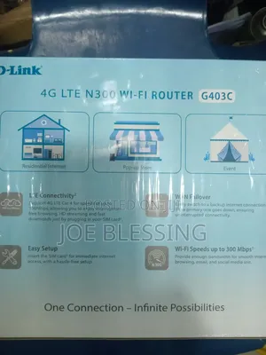 D_link. 4g Lte N300 Wifi Router G403c