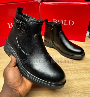 High Quality Bold Men's Ankle Boots