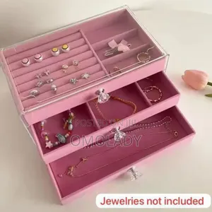 3 Layer Multifunctional Acrylic Jewellery Box