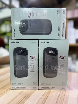 Green Lion Flex Power Jumper And Power Bank 10000mah