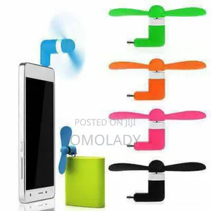 Android/iPhone 2-In1 (Otg) Mini Mobile Phone Fan