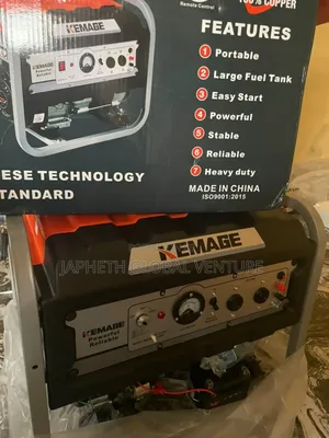 Kemage Generator 5.5kva 100% Copper Coil
