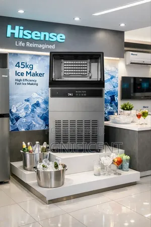Hisense His Icm 9000 45kg Ice Maker Machine – Fast Ice Production Comm