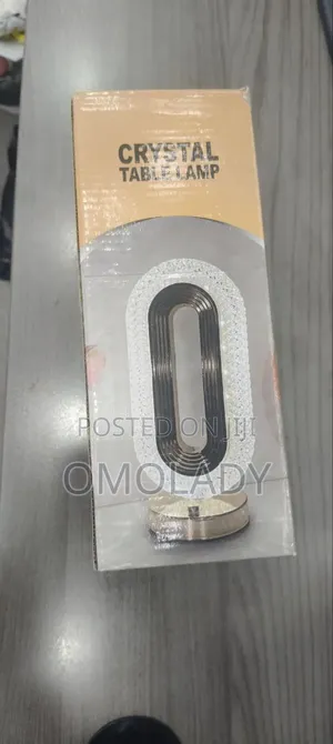 Rechargeable Crystal Light Table Lamp